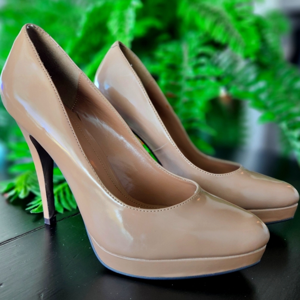 Aldo Moos Tan Parent leather shoes
